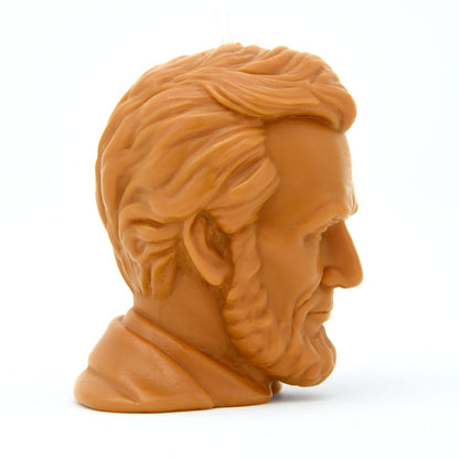 funny Abe Lincoln political gift candle figurine